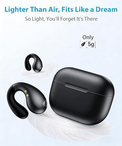 Gaming Wireless Earbuds, Low Latency Bluetooth 5.3, Deep Bass, RGB Light, Clear Calls, IPX4, for Gamer Mobile Game Music Sports