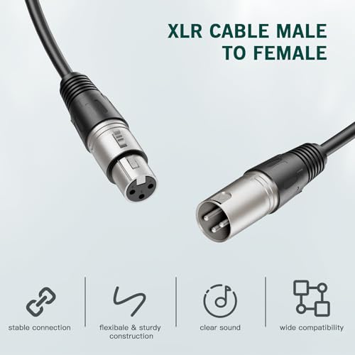 FIFINE XLR/USB Microphone Set with Gaming Audio Mixer, Metal Sturdy Mic Arm Stand, Over-Ear Wired Headphone for Streaming, Podcast, Recording
