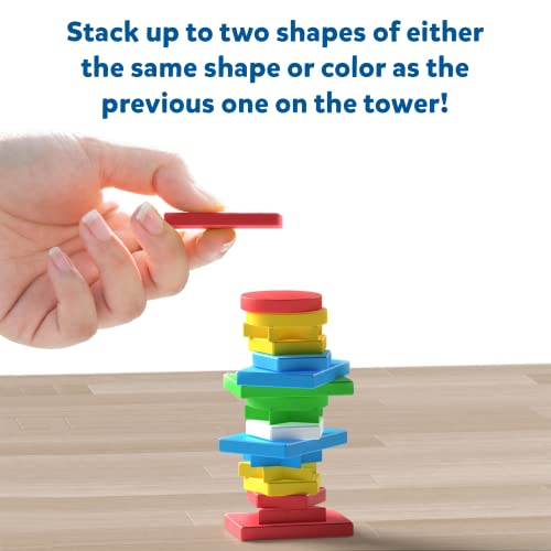 Skillmatics Board Game – to The Top | Matching & Balancing Game with a Twist, Match Colors & Shapes, Gifts & Fun Family Friendly Game