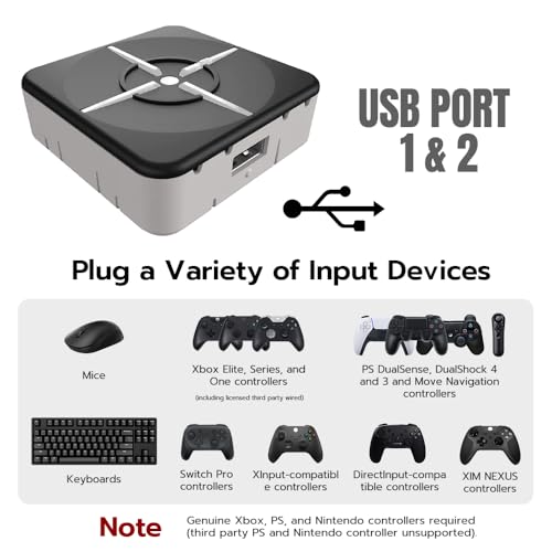 XIM Matrix Multi-Input Adapter Converter for Xbox Series X/S, PS5, Xbox One, PS4, PC