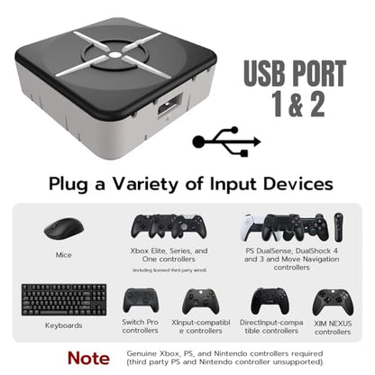 XIM Matrix Multi-Input Adapter Converter for Xbox Series X/S, PS5, Xbox One, PS4, PC