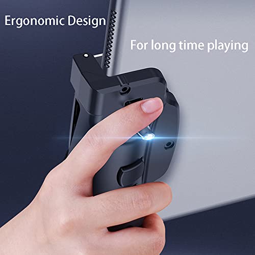Game Controller for iPad PUBG Mobile Game Controller Cellphone Trigger Switches for PUBG/Knives Out Gaming Controller Shooter L1R1 Trigger Fire Button Aim Key Gamepad for Tablet/Android/iOS/iPhone