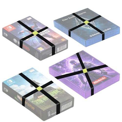 8Pcs Board Game Elastic Box Bands,Durable & Equipped With Anti-Slip Design To Keep Your Board games, Tabletop games,Card games,RPGs & Other Items Remain Closed During Travel & Storage Without Rubbing
