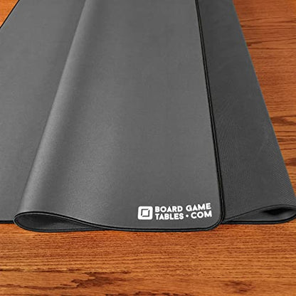 Allplay Board Game Playmat, 2.5'x4', Small, Gray | Thick Super Cushioned, Stitched Edge, Water Resistant, with Carrying Case for Board Games, Card Games, RPGs - color: Gray, size: Small (2.5'x4')