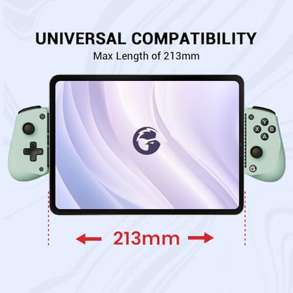 GameSir X5 Lite Mobile Gaming Controller for Android, iPhone 15/iPhone 16 Series, iPad Mini 7(USB-C), Type-C Phone Controller with Hall Effect Sticks, Turbo Function for Call Of Duty, Genshin Impact, Minecraft, Plug and Play Gamepad(Wasabi)