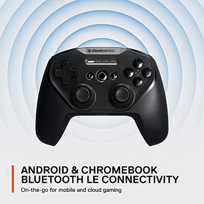 SteelSeries Stratus+ Bluetooth Gaming controller for Android & Windows - Mobile - Hall Effect Sensors - Clickable L3/R3 - style: Stratus+