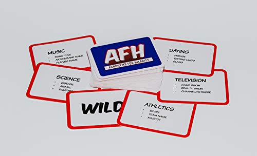 AFH: Acronyms For Hilarity - The Endlessly Funny Party Game for All Audiences!