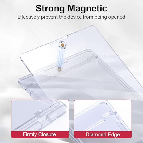 SAMYUCHO 25ct Magnetic Card Holder, 35pt One Card Touch Holders for Trading Cards, U-V Protection Card Display Case Protectors Sleeves Hard Plastic Cover for Sports Game - size: 25 Pack