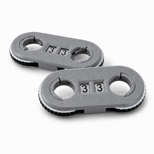 2 Pack MTG Life Counter - HP Tracker with Tracking Card SlotMTG Tabletop RPG(not inclouded dice Inside) Dungeons and Dragons(2 Pack Silver) - color: Color B