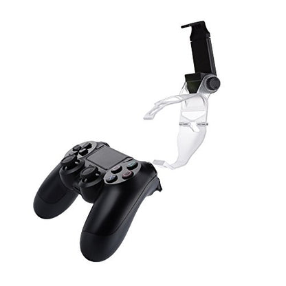Mobile Phone Gaming Clip, Controller Phone Mount Support Holder Clamp for PS4/Xbox Series/Xbox One/Samsung Galaxy S8/iOS/Android-Maximum 6 inch Phone