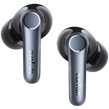 EarFun Air Pro 4 Adaptive Hybrid Noise Canceling Wireless Earbuds, Qualcomm Snapdragon Sound, aptX™ Lossless, 6 Mics AI CVC 8.0 Call, LDAC Hi-Res Audio, 52H Playtime, Bluetooth 5.4, in-Ear Detection | Qualcomm Snapdragon Sound, aptX Lossless, LDAC Hi-Res