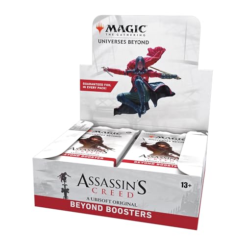 Magic: The Gathering Assassin’s Creed Infinite Booster Box | 24 Infinite Boosters (7 Cards in Each Booster) | Collectible Card Game for Players 13 and Up (English Version) - style: Beyond Booster Box