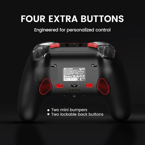 GameSir G7 Pro Wired Controller for Xbox Series X|S, Xbox One, Wireless Gamepad for PC&Android with TMR Sticks, Hall Effect Analog Triggers, 1000Hz Polling Rate, 3.5mm Audio Jack - Black - color: Black
