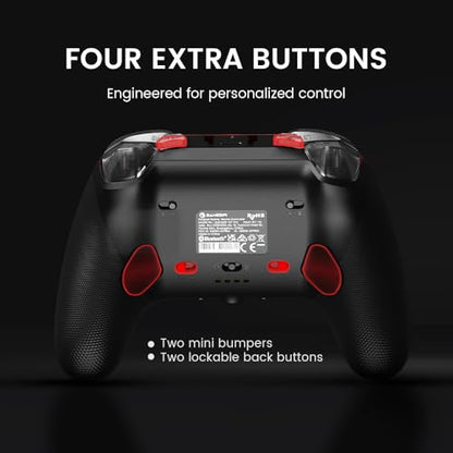GameSir G7 Pro Wired Controller for Xbox Series X|S, Xbox One, Wireless Gamepad for PC&Android with TMR Sticks, Hall Effect Analog Triggers, 1000Hz Polling Rate, 3.5mm Audio Jack - Black - color: Black