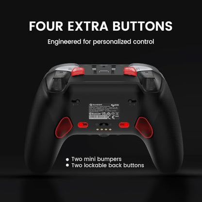 GameSir G7 Pro Wired Controller for Xbox Series X|S, Xbox One, Wireless Gamepad for PC&Android with TMR Sticks, Hall Effect Analog Triggers, 1000Hz Polling Rate, 3.5mm Audio Jack - Silver - color: Silver