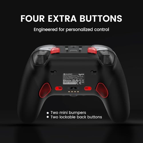 GameSir G7 Pro Wired Controller for Xbox Series X|S, Xbox One, Wireless Gamepad for PC&Android with TMR Sticks, Hall Effect Analog Triggers, 1000Hz Polling Rate, 3.5mm Audio Jack - Silver - color: Silver