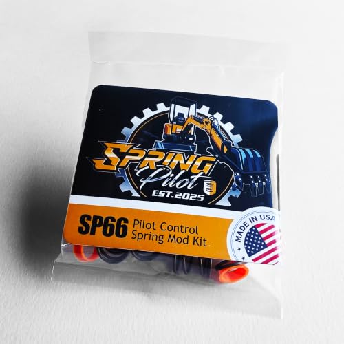 SP66 GEN2 Pilot Control Spring Kit — Mini Excavator & Skid Steer Joystick Upgrade | 8 Springs + 8 Piston Protection Inserts | Made in USA