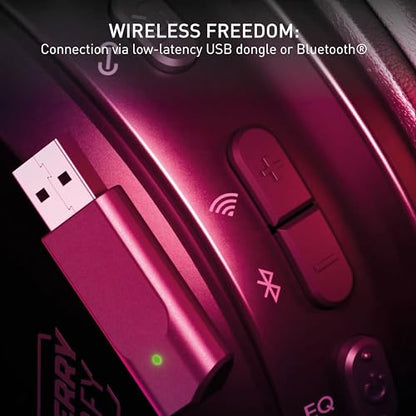 H3 Wireless, Cordless Gaming Headset, Esports-Optimized Sound, Ideal for Gaming, Streaming & Music, Detachable Microphone, Comfortable Fit, Black