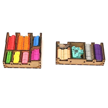 TowerRex Organizer for Root Board Game and Underworld, Riverfolk, Marauder, Clockwork Expansions, Storage Insert, Accessories Upgrade