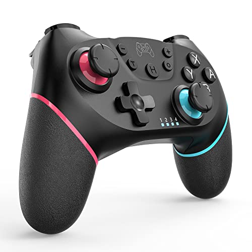 Deepdawn Wireless Switch Controller for Nintendo Switch/Lite/OLED/Switch 2 Pro Controller Wireless Pro Controller with Programmable, Vibration, Wake-up, Turbo, Screenshot
