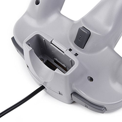 iNNEXT 2 Pack USB N64 Controller, Wired PC Gamepad [3D Analog Stick] Compatible for Windows PC iOS MAC Linux Raspberry Pi Genesis Higan Project 64 Retropie OpenEmu Emulator (Plug & Play) (Grey)