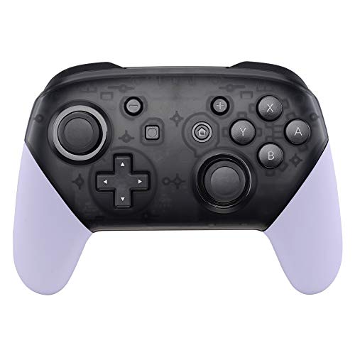 eXtremeRate Light Violet Replacement Handle Grips for Nintendo Switch Pro Controller, DIY Custom Hand Grip Shell for Nintendo Switch Pro - Controller NOT Included - color: Light Violet