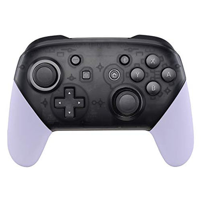 eXtremeRate Light Violet Replacement Handle Grips for Nintendo Switch Pro Controller, DIY Custom Hand Grip Shell for Nintendo Switch Pro - Controller NOT Included - color: Light Violet