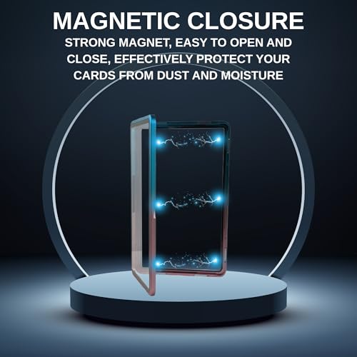 RedCap Magnetic Aluminum PSA Graded Card Holder 35PT Premium PSA Slab Protector Display Case with UV Resistant Glass Fits Standard PSA Graded Sports Trading Cards - Sugar Rush - color: Sugar Rush
