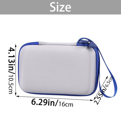 Aenllosi Hard Case for Blaze Technos/Atari/Taito/Capcom/Neo-Geo/Data East | EVA case construction, Water-resistant design, Mesh pocket for accessories, Smooth zipper access, Case only - size: for Technos
