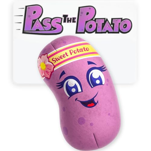Move2Play, Pass The Potato | Hilariously Wild & Fun | Active Family Game for Kids Ages 3-8+ | Indoor Outdoor Toss Game | Party Games for Boys & Girls | Camping Travel Fun - color: Sweet Potato