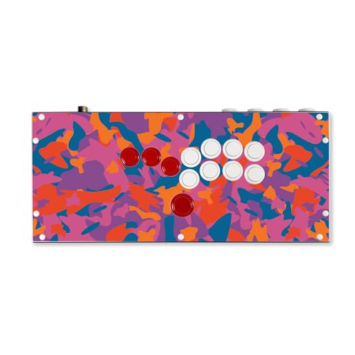 Gaming Skin Compatible with Hit Box (PS4/PC) - Pop Camouflage - Premium 3M Vinyl Protective Wrap Decal Cover - Easy to Apply | Crafted in The USA by MightySkins - color: Pop Camouflage