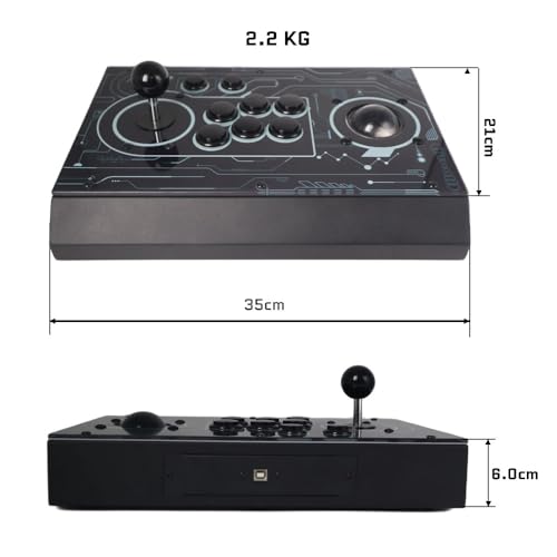 FightBox R10 Arcade Fight Stick With Trackball Retro Game Controller