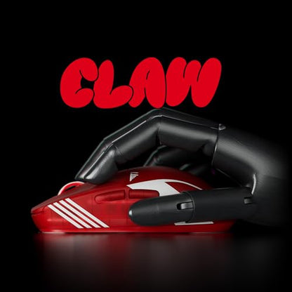 Pulsar Gaming Gears X2 Crazylight Wireless Gaming Mouse, Ultra Lightweight 1.27 oz (36g), Optical Switch, 32000 DPI, 750 IPS, XS-1 Sensor, 8k Compatible (Mini, Red, T1 Edition) - color: T1 Edition (Red), size: Mini, style: X2 CrazyLight