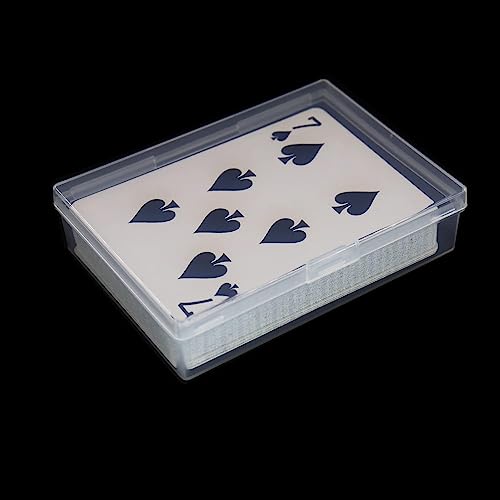 Playing Card Case 12Pcs Plastic Playing Card Box Holder Storage Organizer | NO Cards | Snap Closed | Suitable for 3.5X2.5 inch Game Gard - style: 12pcs for Poker Size