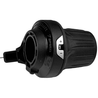 7 Speed Shifter SL-RV200-7R Bike Shifter Right Twist Shift Lever | with Visual Window,Lightweight Design,Durable and Stable,7 Speed Shifter for Moutain Bike,Commuter Bike,Touring Bike - size: 7 Speed/SL-RV200-7R