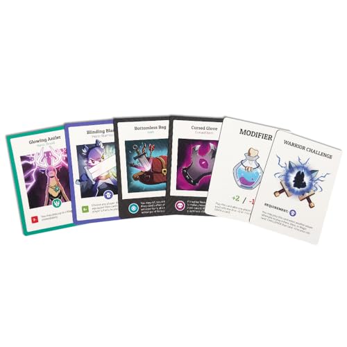 Unstable Games - Here to Slay Warriors & Druids Expansion Pack - Designed to be Added to Your Here to Slay Base Game - Great for Family Game Night - style: Expansion: Warriors and Druids