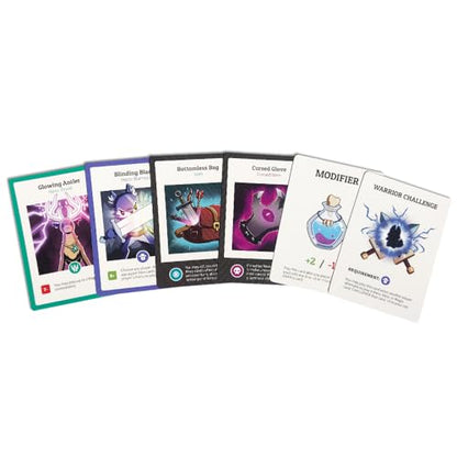 Unstable Games - Here to Slay Warriors & Druids Expansion Pack - Designed to be Added to Your Here to Slay Base Game - Great for Family Game Night - style: Expansion: Warriors and Druids