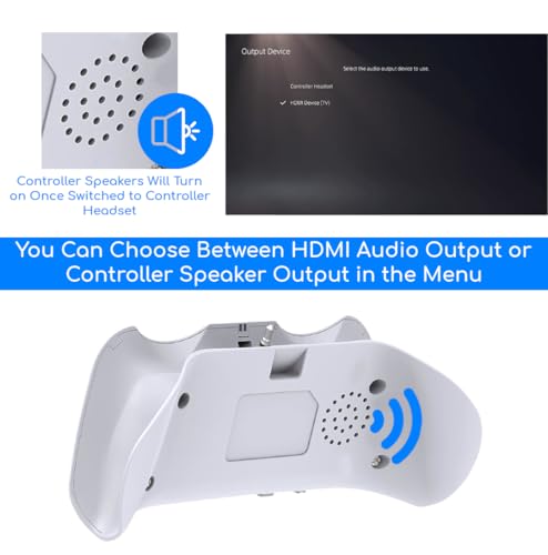 Wireless Controller Keyboard for PS5 Pro Mini Portable Gamepad Chatpad with Built-in Speaker for Dualshock 5 Compact Keypad for PS5 Controller Voice Chat Board for Playstation 5 Gamepad Messaging