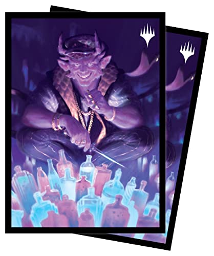 Ultra PRO - Magic: The Gathering - Streets of New Capenna 100ct Card Sleeves (C)- Protect Your Cards with ChromaFusion Technology and Prevent Wear and Tear on Your Collectible Cards