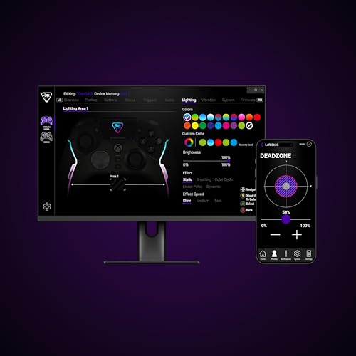 Turtle Beach Stealth Ultra Wireless RGB Gaming Controller, Xbox Series X|S | Also works with PC, Xbox One, Android, Bluetooth, Customizable Display Screen, Rapid Charging Dock, 30-Hr Battery, Black - color: Black