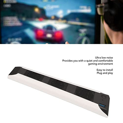 Game Console Cooler Fan for Quiet USB External Cooler Stand, Cooling System Efficient Accessories Cooler Fan for Game Console
