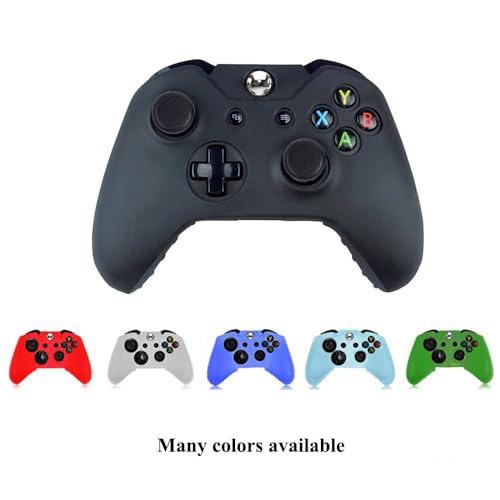 OSTENT Soft Protector Silicone Skin Case Cover Pouch for Microsoft Xbox One Controller Color Black - color: Black