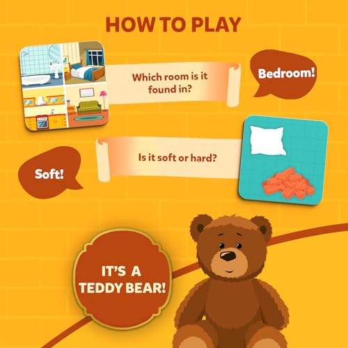 Skillmatics Guess in 10 Junior – Inside My House, Card Game, Gift for Kids | Educational Trivia Game for Preschoolers, Travel Toy & Guessing Board Game, Screen-Free, Boys & Girls Ages 3, 4, 5 & 6 - style: Junior Inside My House