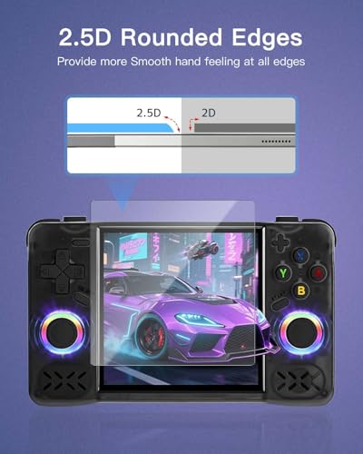 2 Pack Screen Protector for XF40H Retro Handheld Game Console, 9H Hardness Tempered Glass for XF40H Retro Handheld Game Console,Anti-Scratch, HD Clarity,Bubble Free