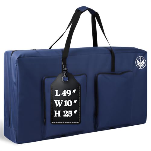 Premium Cornhole Carrying Case - Fits Regulation 4’ x 2’ Boards, Water Resistant Corn Hole Board Carry Case with Reinforced Protection, Padded Straps & Pockets