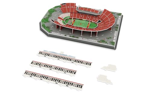 Pro Lion 3D Jigsaw Puzzle of Los Angeles Memorial Coliseum - 136 Pieces | 2 Hour Build Time | Home of USC Football Team | American College Football Gifts for Boys, Men & Kids Aged 8 & Up | Sports Fans - style: Home of USC Football Team