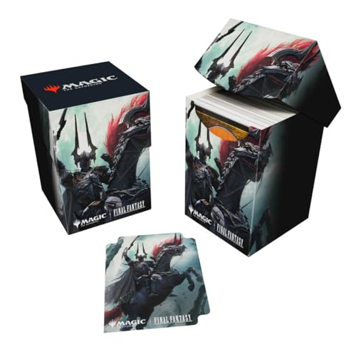 Ultra Pro - Final Fantasy x Universes Beyond Summon Primal Odin 100+ Deck Box for Magic: The Gathering | Trading Card Accessories, Collectible Card Game Gear, Fantasy Gaming Supplies - style: Summon Primal Odin