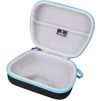 Tourmate Hard Controller Case Compatible for Switch Wireless Pro Controller, Travel Protective Carrying Storage Bag (Black & Blue) - color: Black & Blue