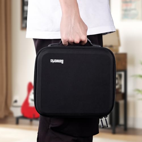 Banworks Hard Shell Travel Case for Kemper Profiler Player KPP, 1000D Water-Resistant Nylon Oxford, Shockproof Protective Bag Storage/Carrying Case JT/HCQSNB-12 (Case Only, 1 Piece) - size: For Kemper Profiler Player