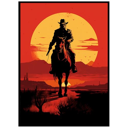 MTG Card Sleeves, Ultra Clear Front & Matte Finish Back, 100 Count Standard Size Matte Art Sleeve for Magic The Gathering (Lone Ranger)